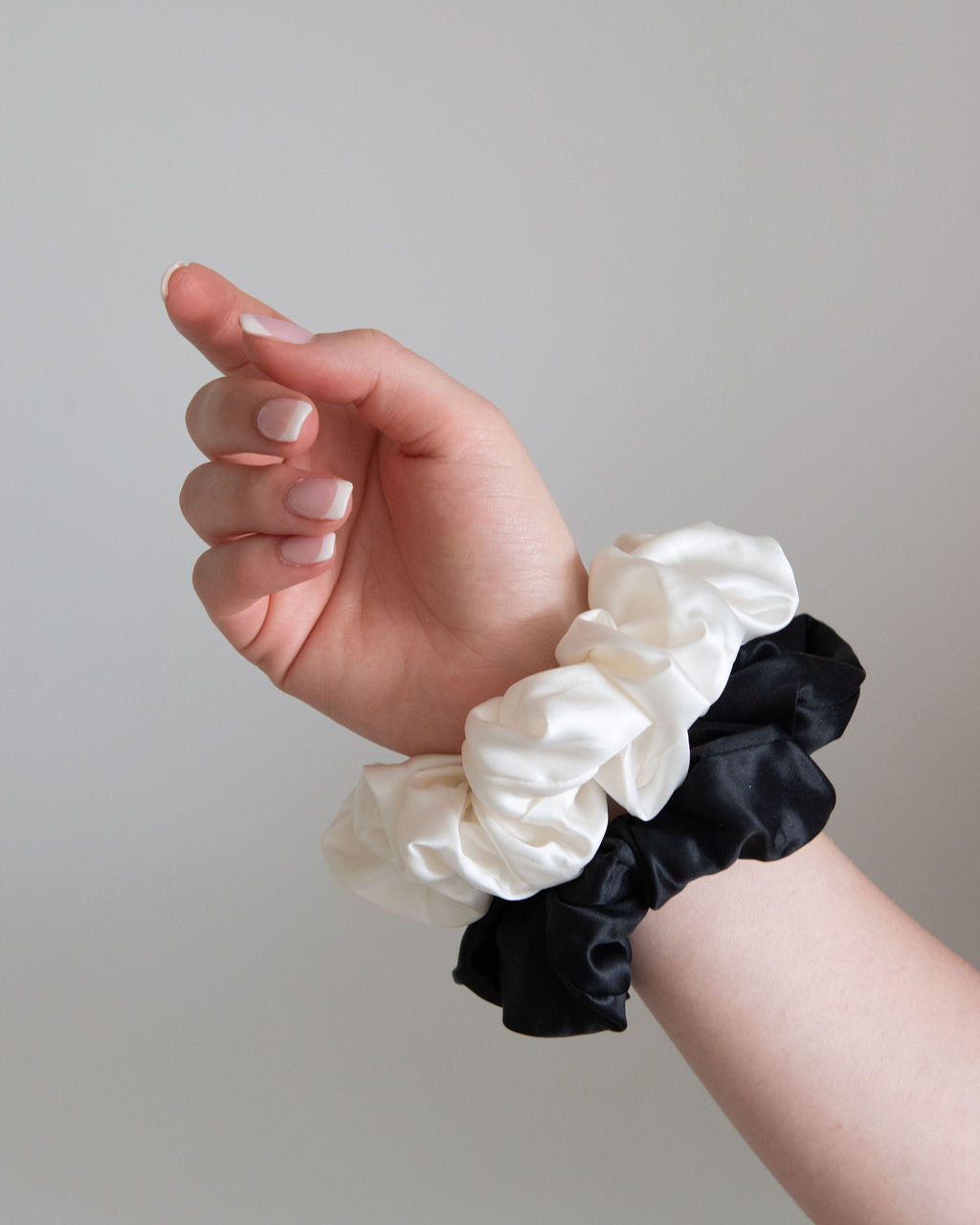 Large Silk Scrunchies (3 Pack)