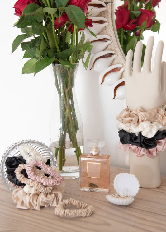 Slim Silk Scrunchie (Single)