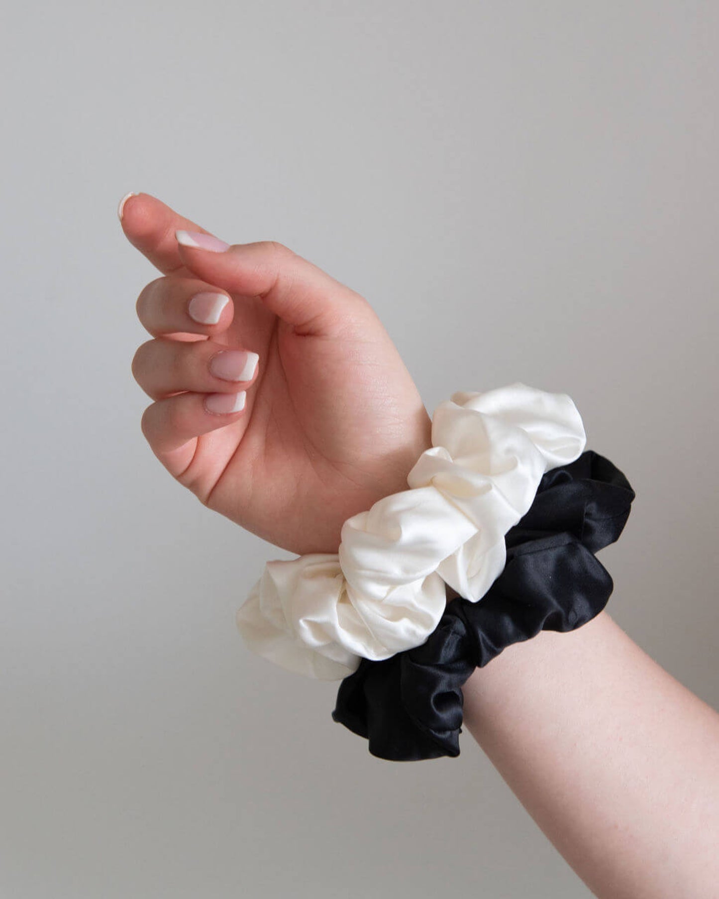 Large Silk Scrunchies (2 Pack)