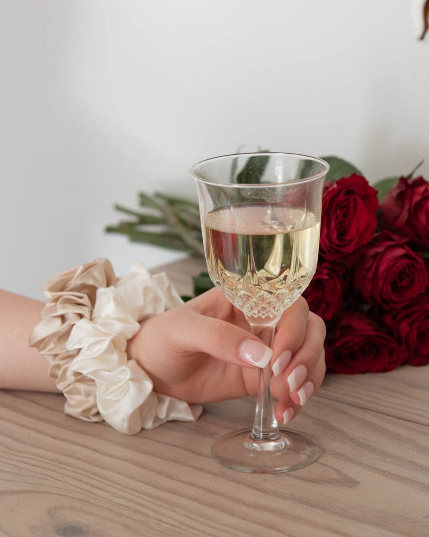 Large Silk Scrunchies (2 Pack)