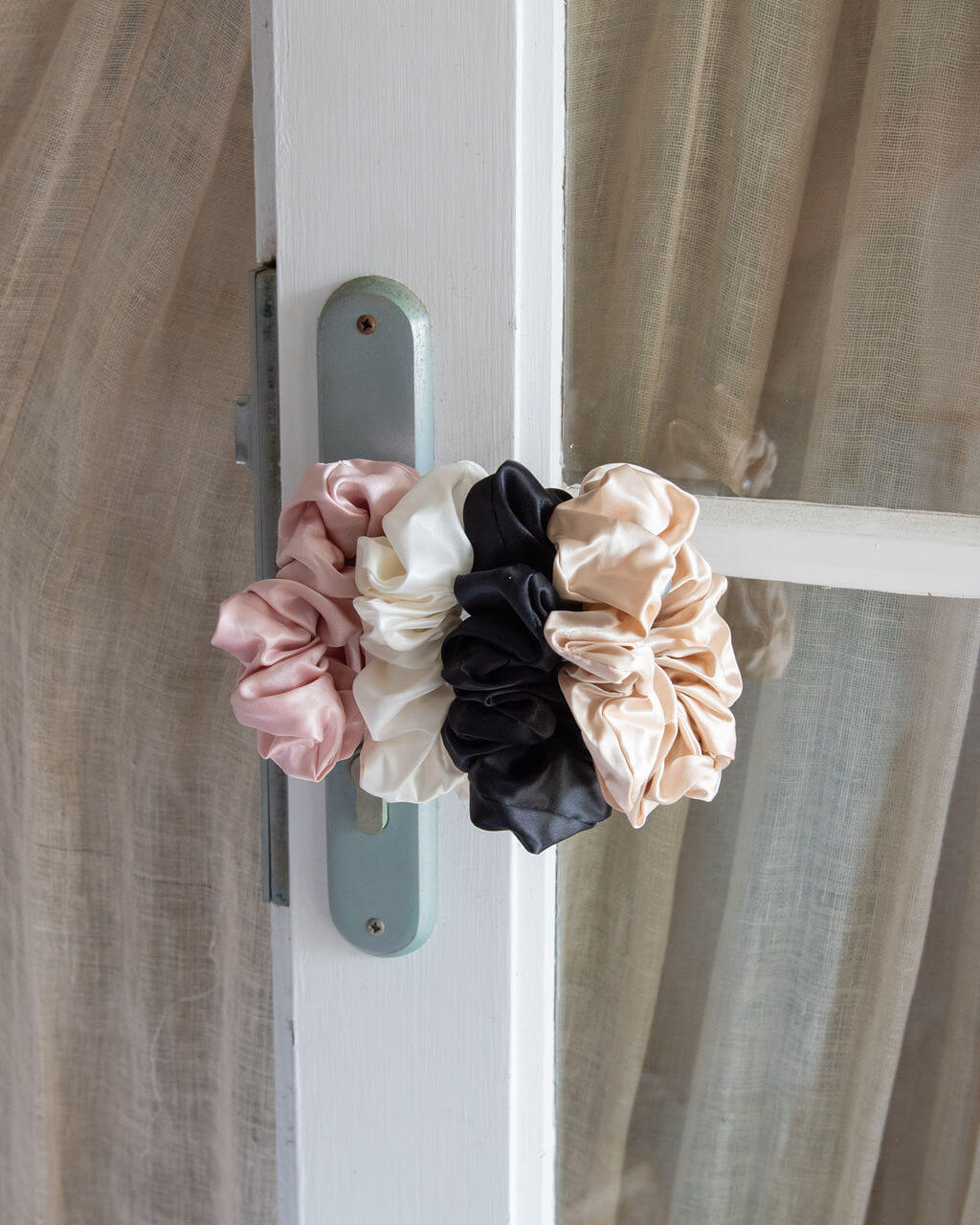 Large Silk Scrunchies (3 Pack)